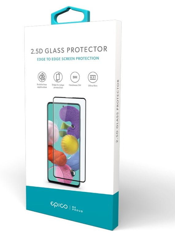 EPICO 2,5D Ochranné sklo pre Samsung Galaxy A13 - čierna 67612151300001